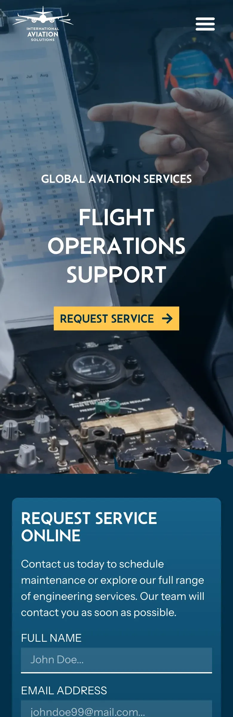 Flight operations support