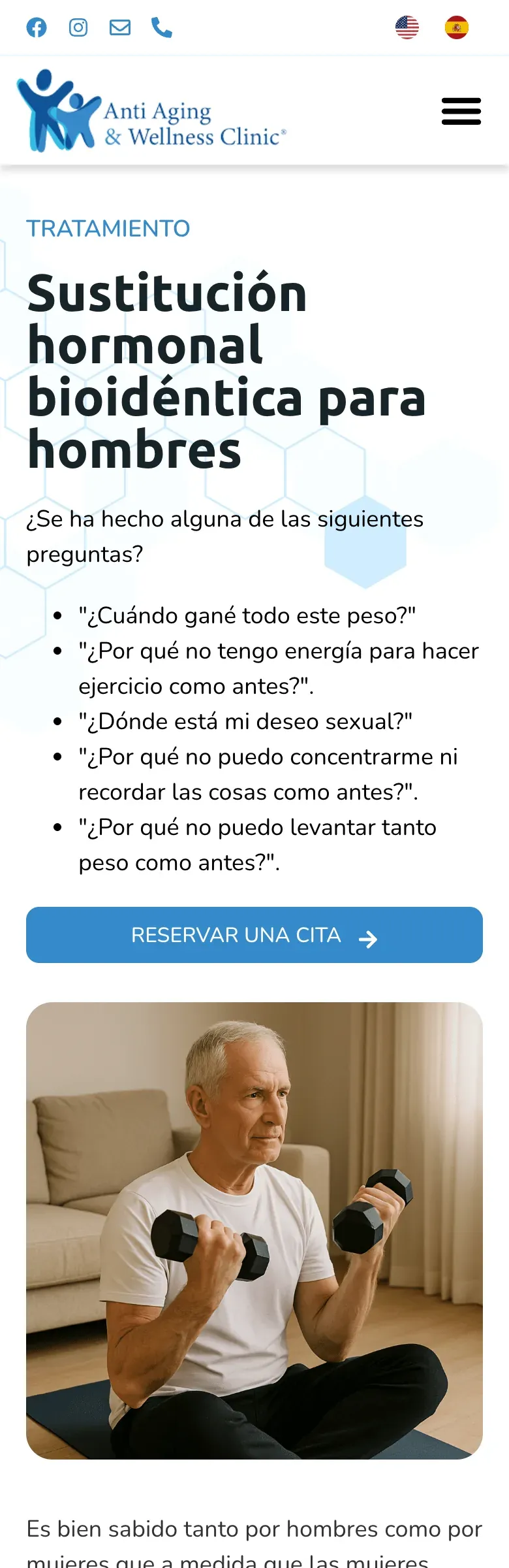 Hormones for men